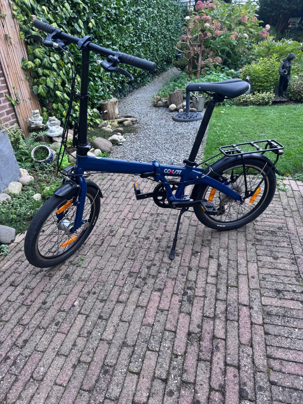 Vouwfiets Coast Bikes Hightide No 03 - Zo goed als nieuw, Fietsen en Brommers, 20 inch of meer, Velgrem, Versnellingen, Zo goed als nieuw