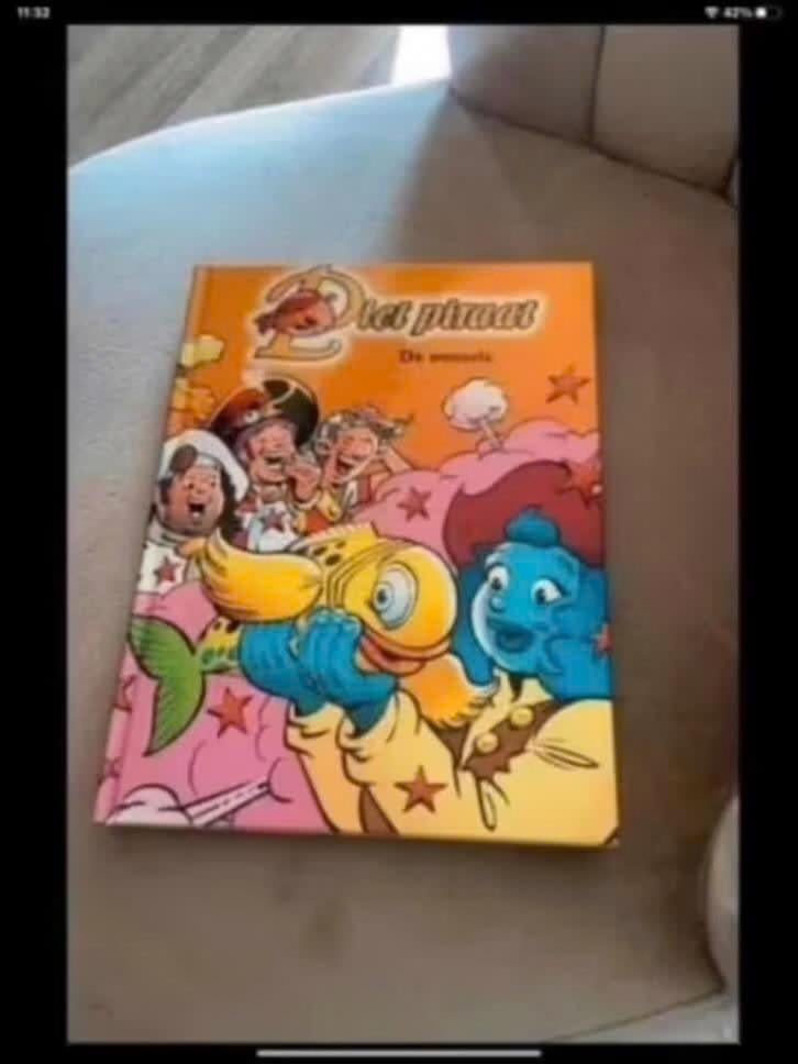 Piet piraat, Verzenden, Fictie algemeen