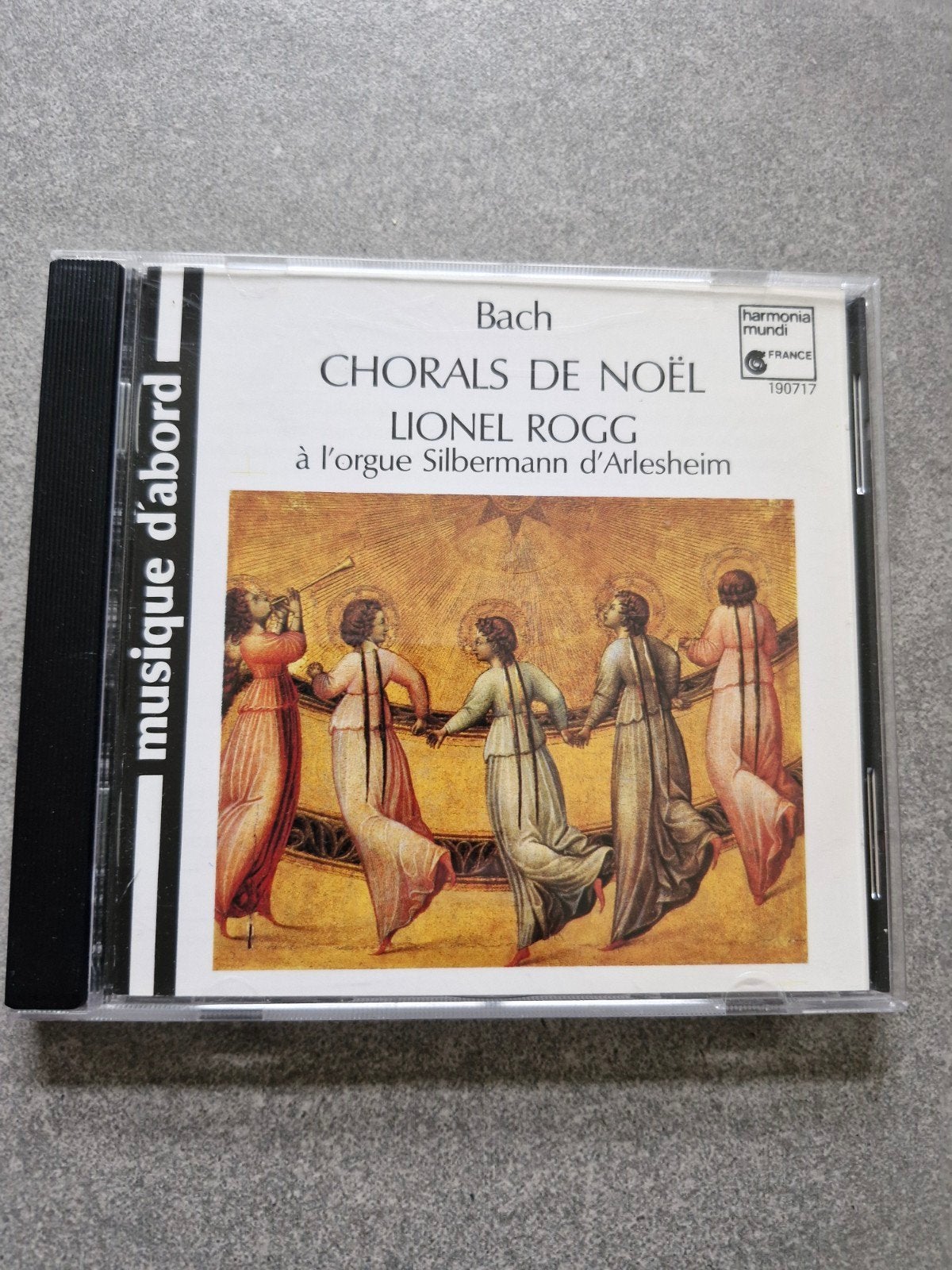 Orgel CD: Lionel Rogg speelt Bach - Chorals de Noël, Gebruikt, Overige typen, Ophalen of Verzenden, Inclusief doosje