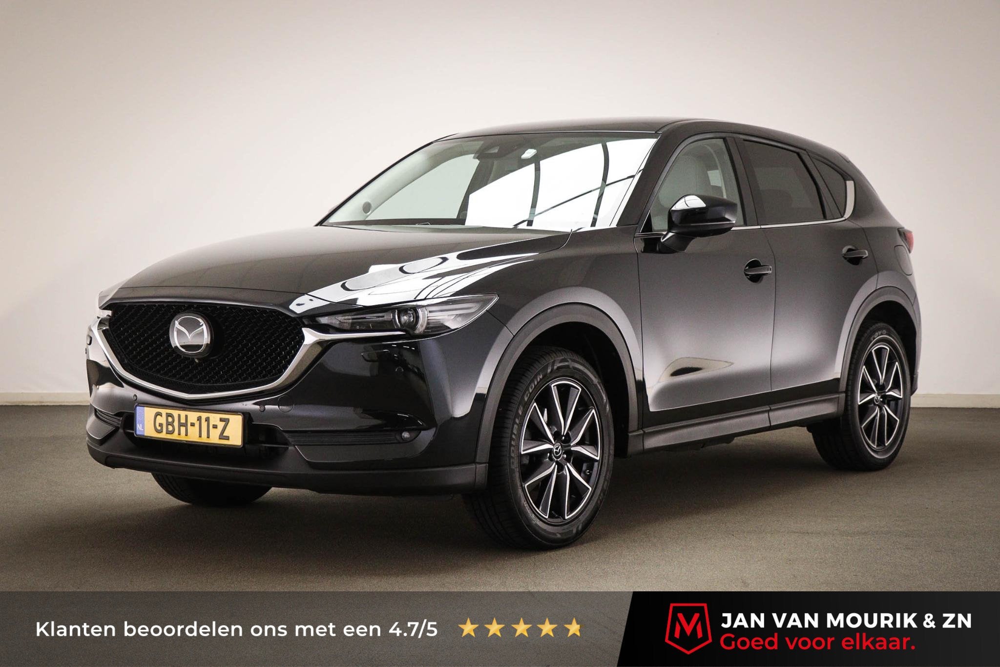 Mazda CX-5 2.0 SkyActiv-G 165 Skylease+ | ACHTERBANKVERWARMI, 1998 cc, 4 cilinders, Zwart, Bedrijf