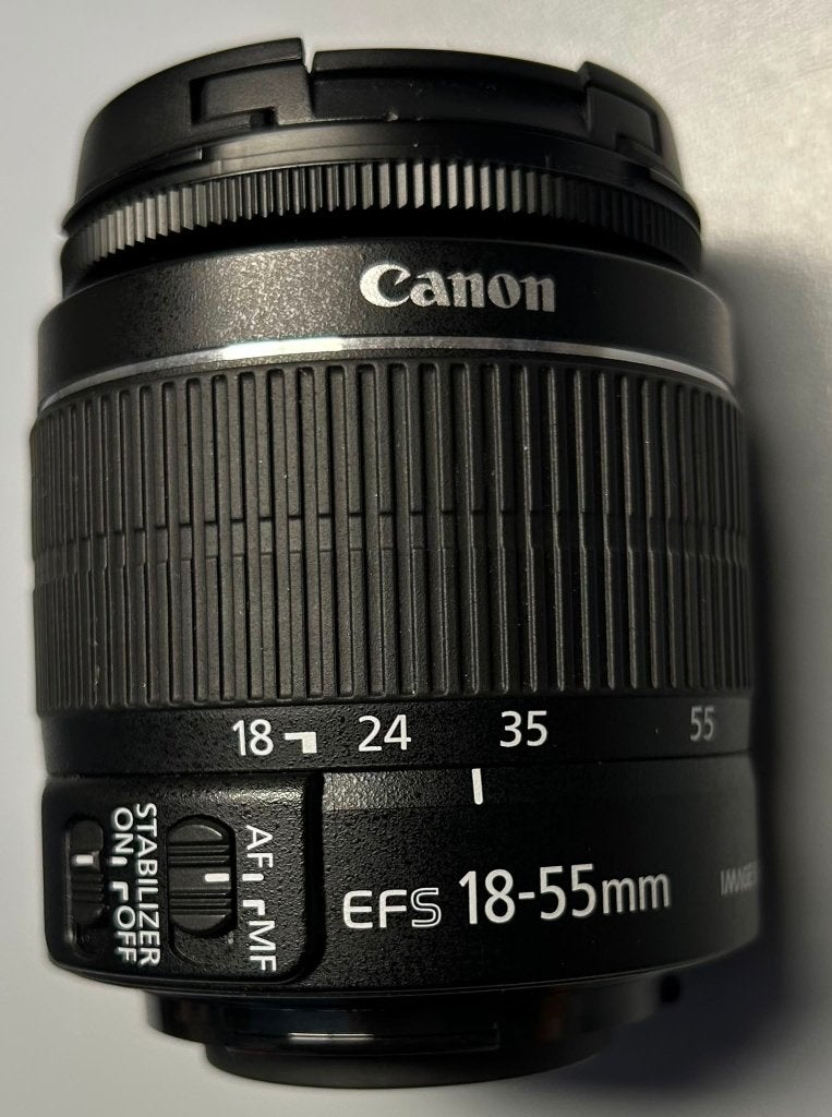 Canon EF-S 18-55mm F/3.5-5.6 DC III lens, Audio, Tv en Foto, Fotografie | Lenzen en Objectieven, Canon, Ophalen of Verzenden, Zo goed als nieuw