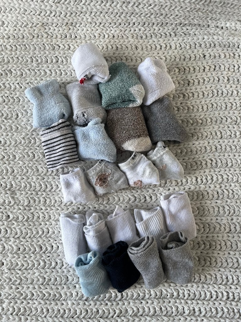 Sokken Newborn, maat 19-21/ maat 22-24 Jongens, Kinderen en Baby's, Babykleding | Schoentjes en Sokjes, Ophalen of Verzenden, Zo goed als nieuw