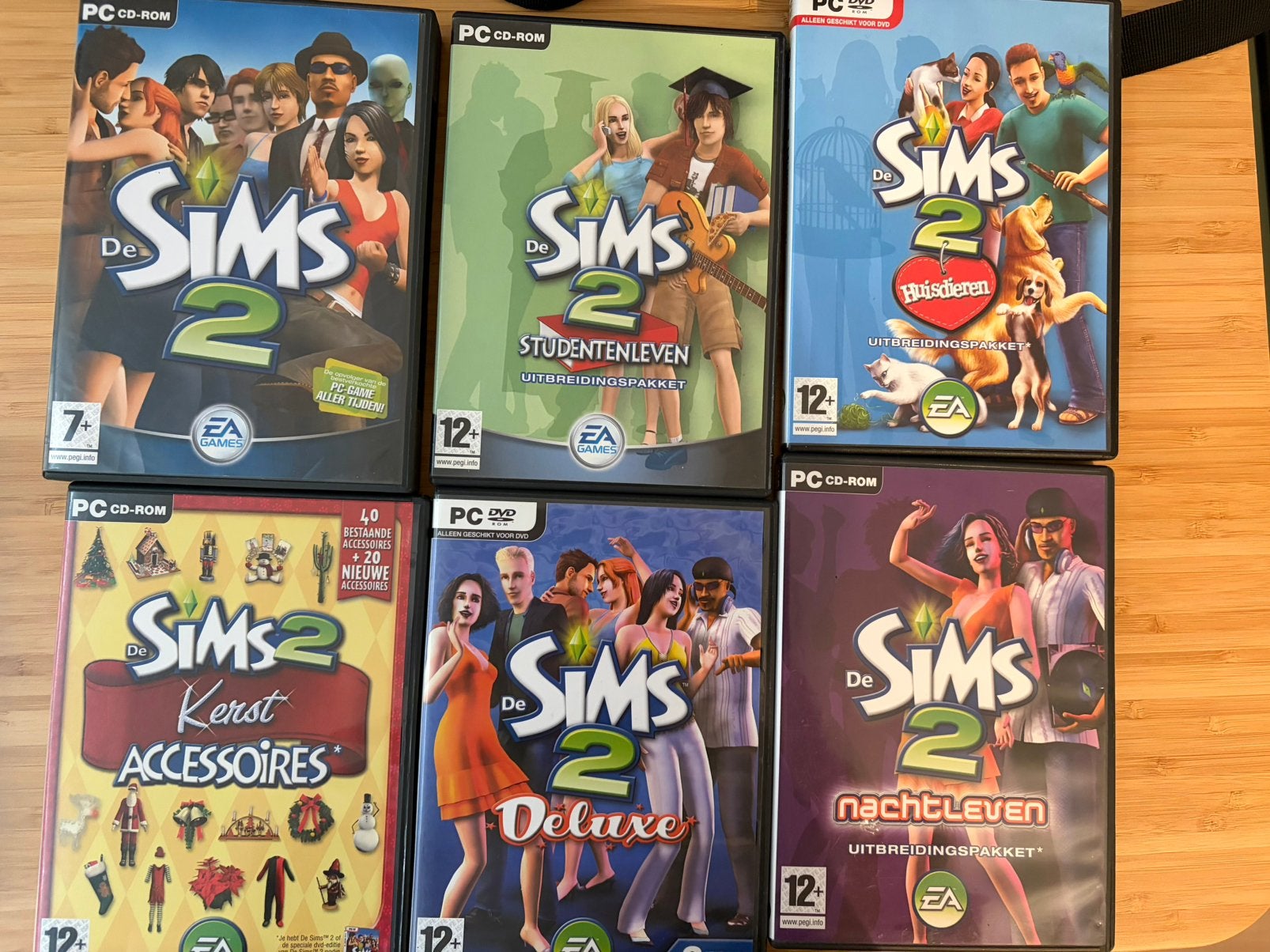 De Sims 2 PC met Uitbreidingspakketten, Spelcomputers en Games, Gebruikt, 1 speler, Ophalen of Verzenden, Vanaf 12 jaar