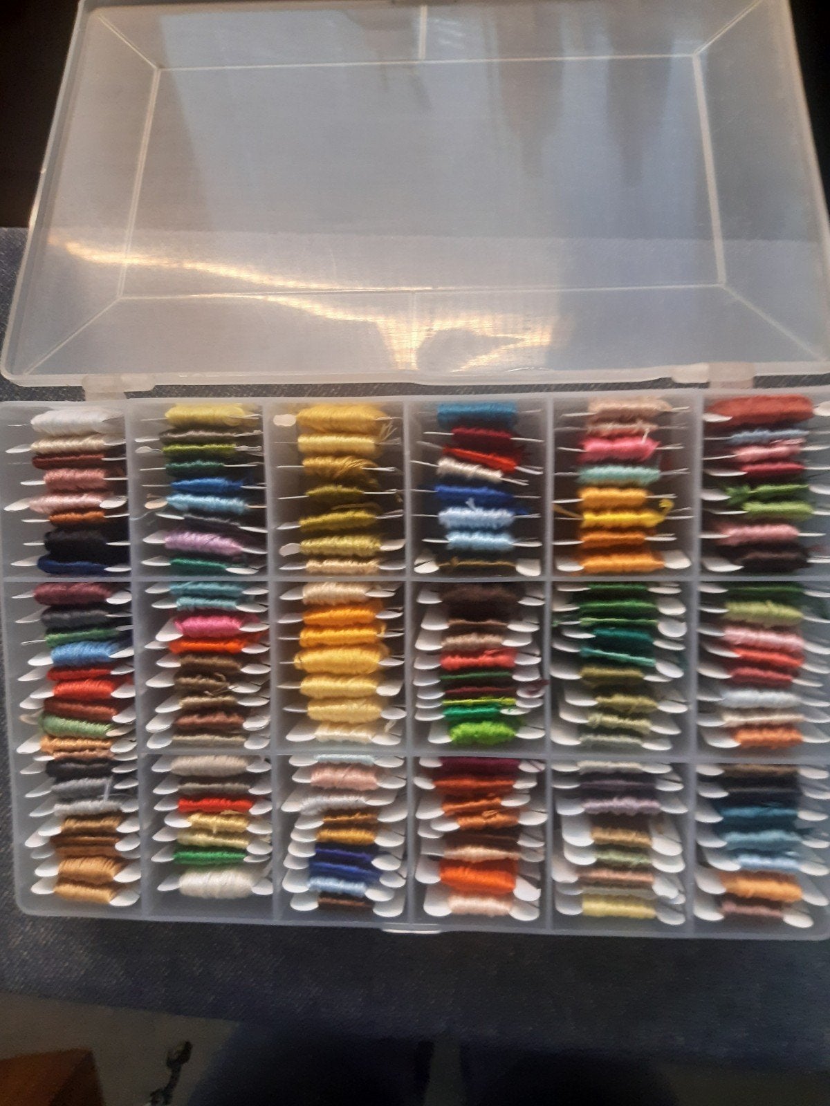 Dmc borduurgaren, Ophalen of Verzenden, Zo goed als nieuw, Handborduren, Borduurgaren of Zijde
