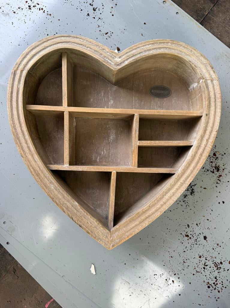 Houten hart wandplank - Riverdale, Riverdale, Ophalen of Verzenden, Zo goed als nieuw, X