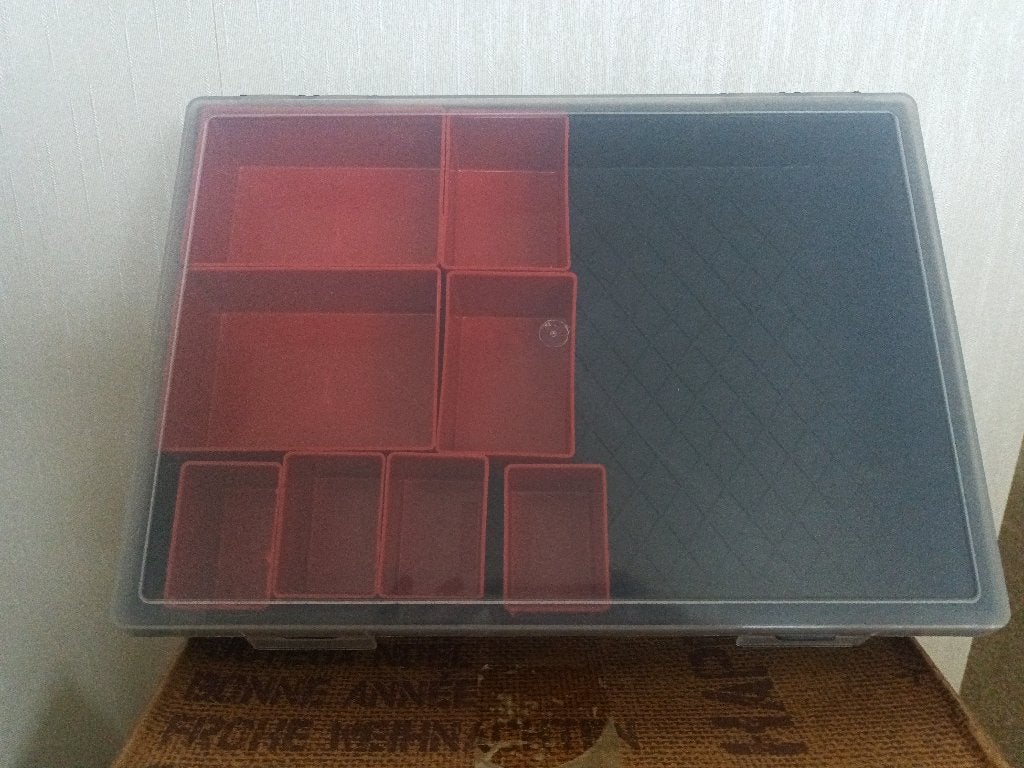Opberg / assortiment doos - ideaal voor kleine onderdelen, Overige soorten, Verzenden, Opbergdoos met vakjes, Nieuw