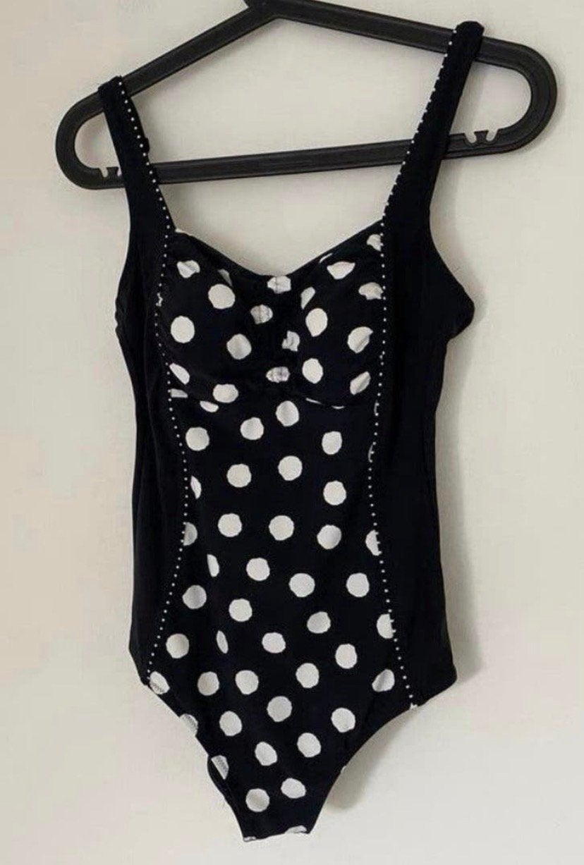 Badpak maat 40 / cup B, Kleding | Dames, Verzenden, Zo goed als nieuw, Zwart, Badpak