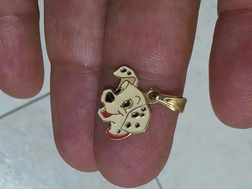 18 karaat goud hanger, Sieraden, Tassen en Uiterlijk, Antieke sieraden, Verzenden, Goud, Hanger