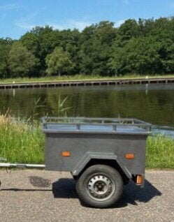 Compacte, sterke Gookar aanhanger met deksel, Auto diversen, Ophalen, Gebruikt