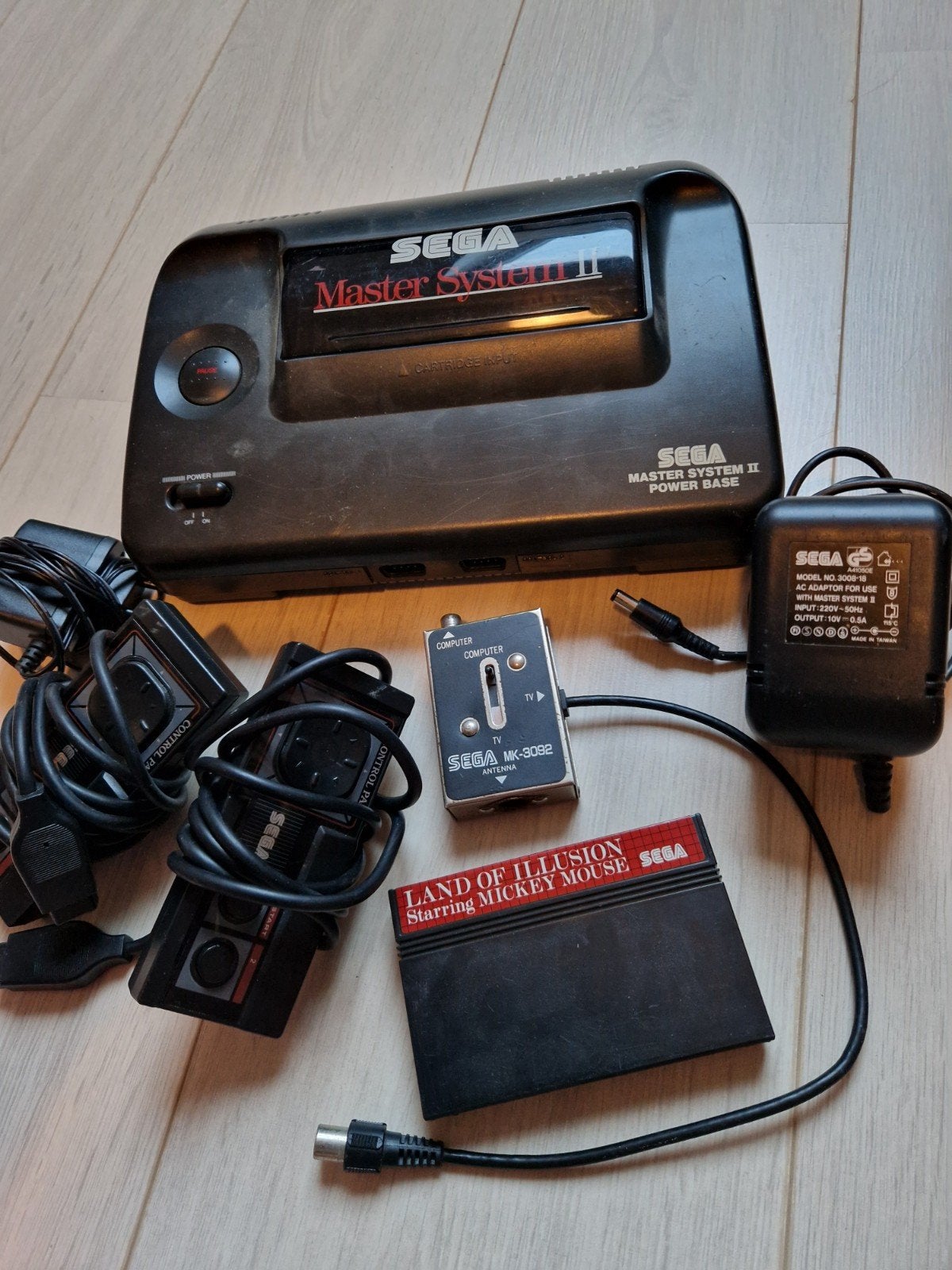 sega master system 2 compleet met de originele kabels, Ophalen of Verzenden, Met 2 controllers, Master System
