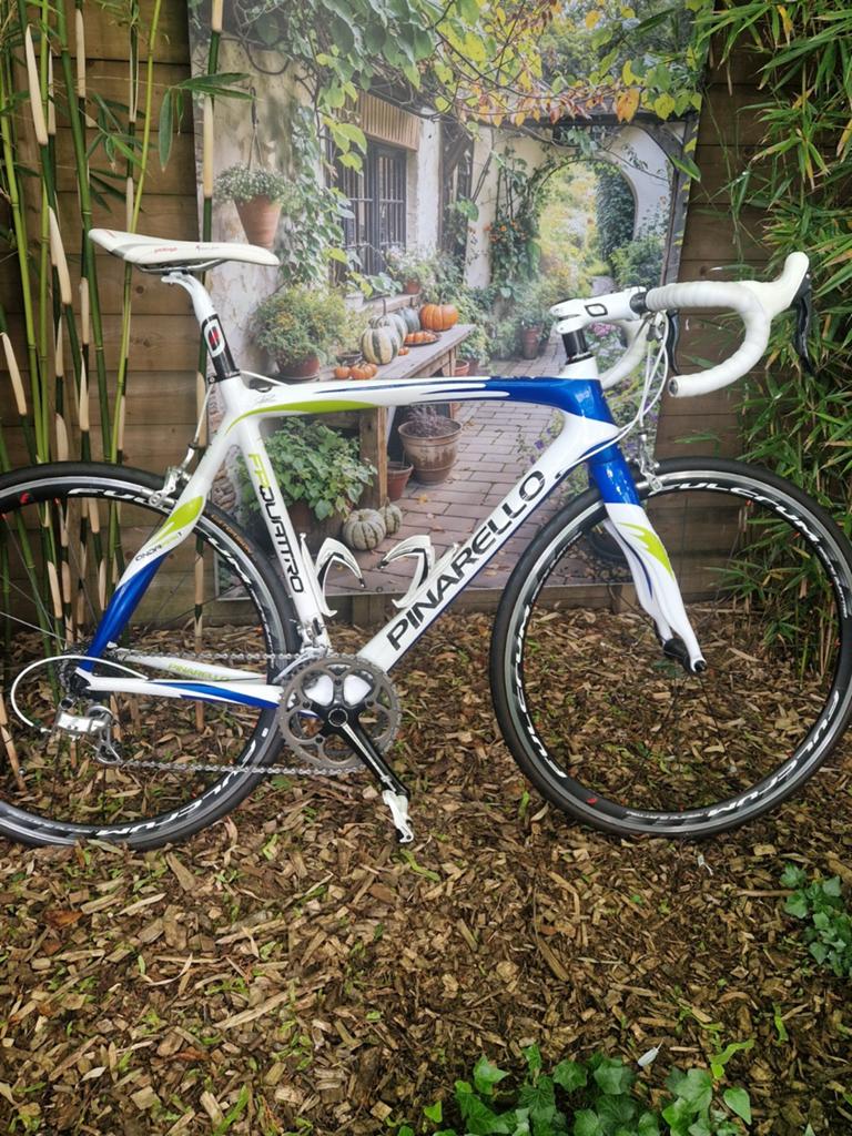 Schitterende Pinarello FP Quattro full carbon frame M54, Overige merken, Carbon, Ophalen of Verzenden, Zo goed als nieuw