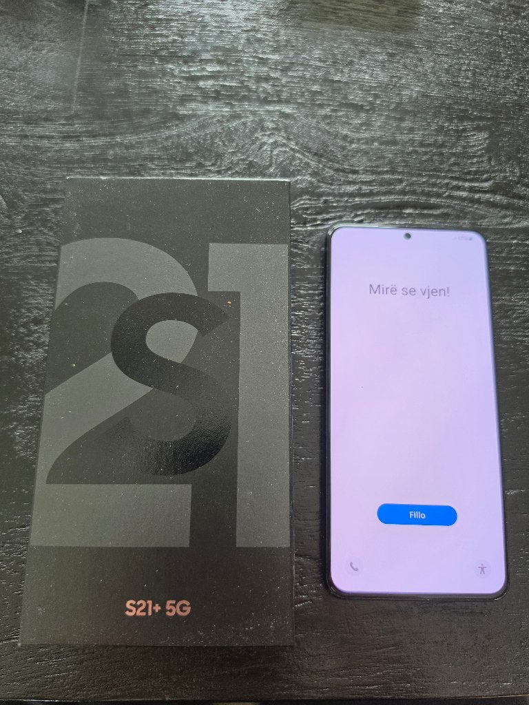 Samsung Galaxy S21 Plus 128GB, Ophalen, Gebruikt, Zwart, Touchscreen