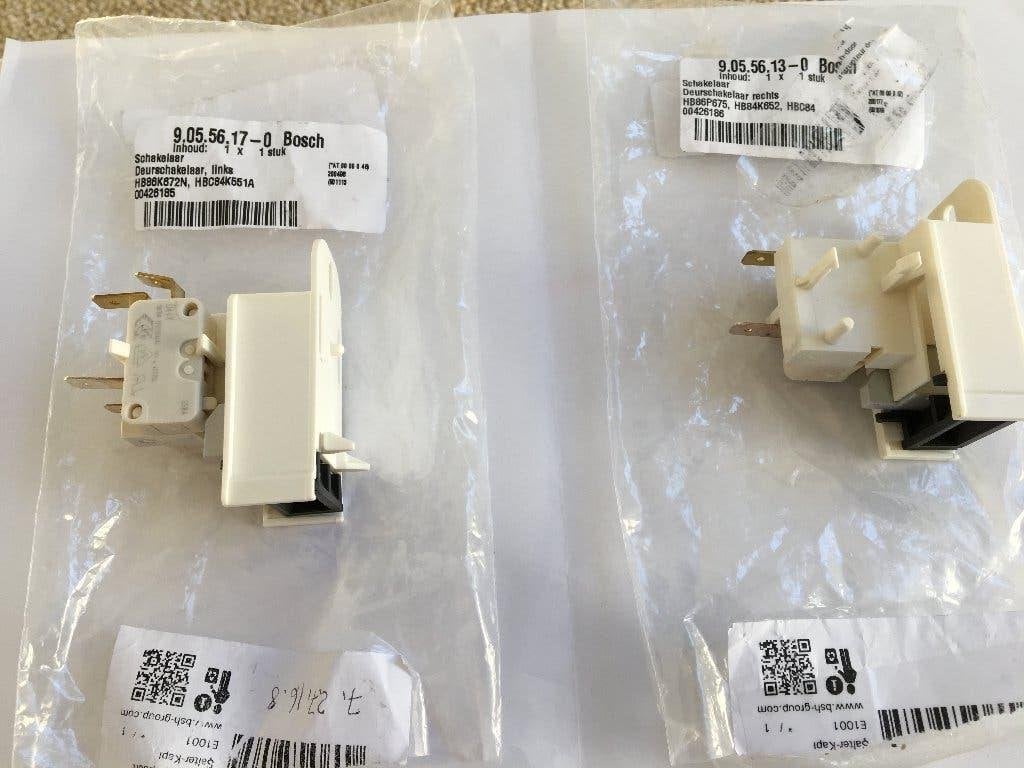 Bosch / Siemens Deurschakelaar, Ophalen of Verzenden, Nieuw