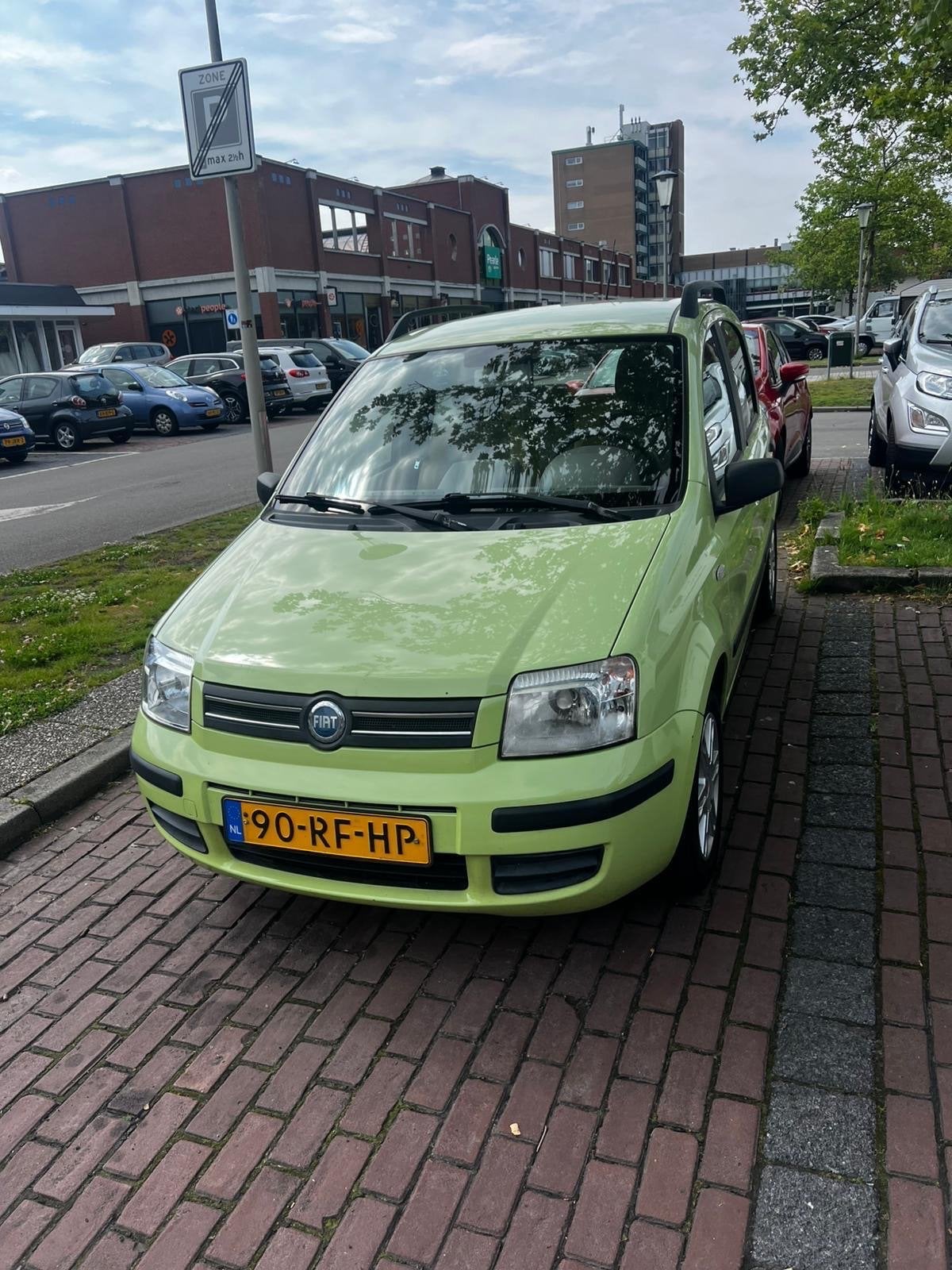 Fiat Panda 1.2 2005 Groen, Auto's, Voorwielaandrijving, Origineel Nederlands, Handgeschakeld, Particulier