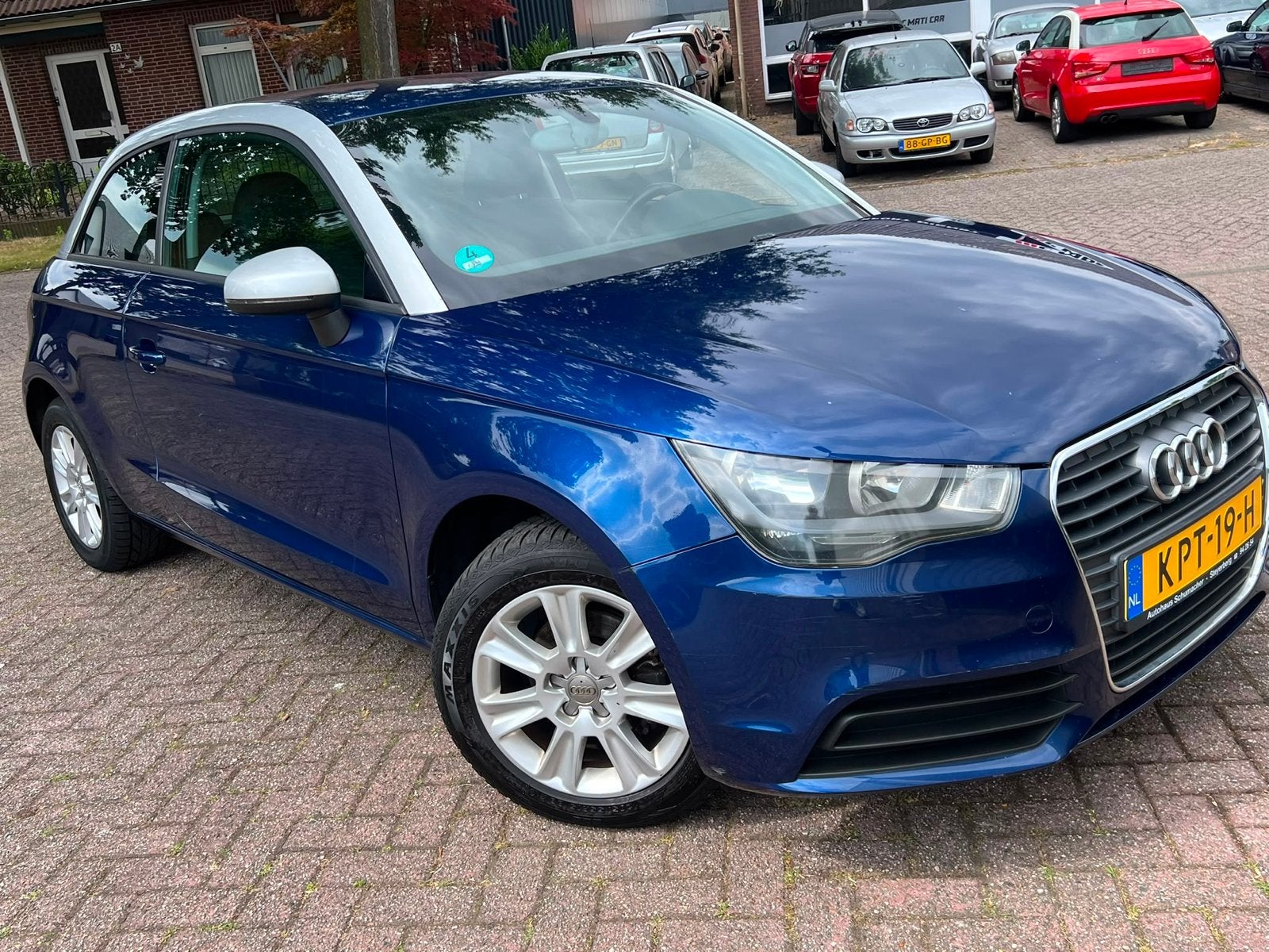 Audi A1 1.2 Tfsi 63KW 2011 Blauw / apk 17-7-2027, Voorwielaandrijving, A1, 4 cilinders, Bedrijf