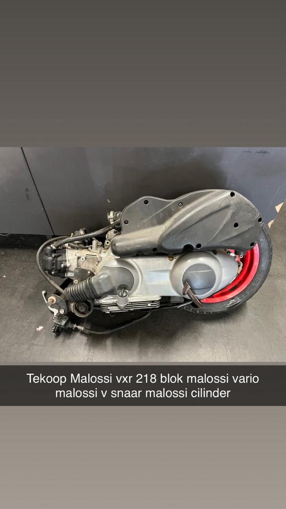 Tekoop vxr 218cc malossi blok gilera runner 125cc 200cc, Motoren, Ophalen of Verzenden