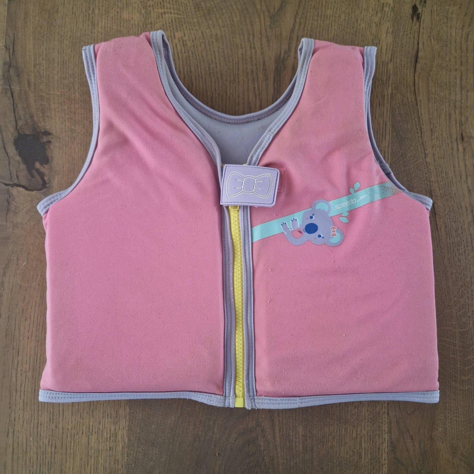 Speedo zwemvestje roze met koala, Kinderen en Baby's, Kinderkleding | Kinder-zwemkleding, Gebruikt, Meisje, Overige maten, Ophalen of Verzenden
