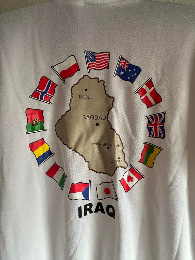 OP Telic T-Shirt Uitzending Irak, Verzenden, Overige gebieden, Kleding of Schoenen