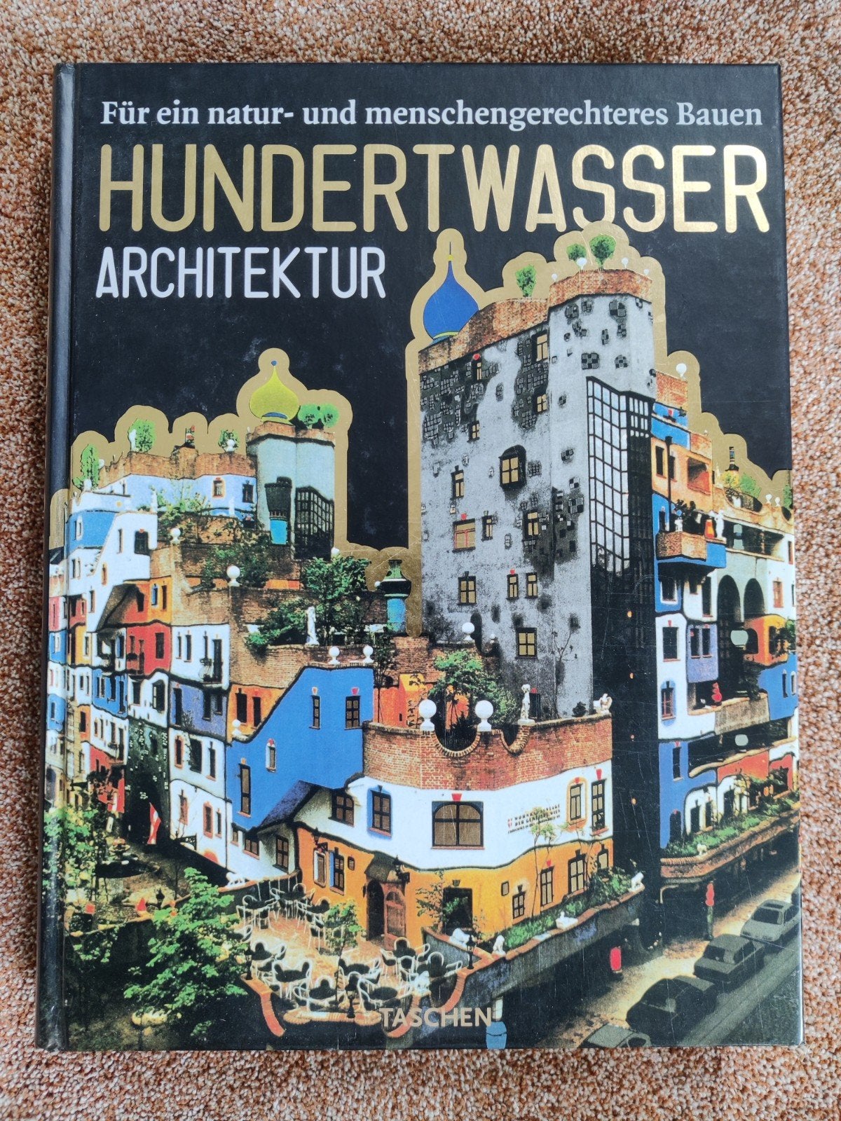 Hundertwasser Architectuur Boek - Voor Natuurlijk Bouwen, Boeken, Ophalen of Verzenden, Gelezen, Architecten, Friedensreich Hundertwasser
