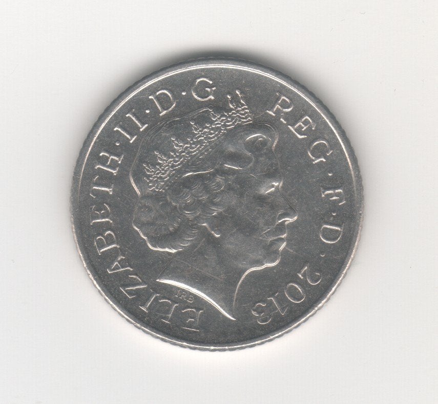 10 pence Verenigd Koninkrijk 2013 (M 275), Ophalen of Verzenden, Overige landen, Losse munt