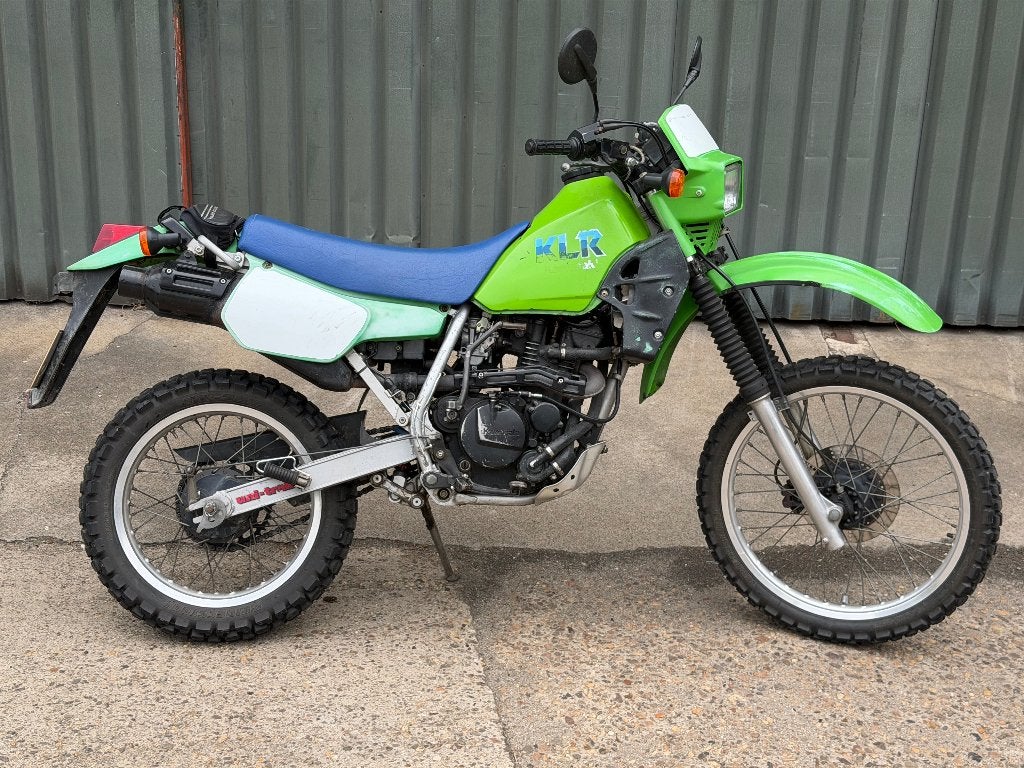 Kawasaki KLR 250 1986 belastingvrije oldtimer, Gebruikt, Particulier, Enduro, Minimaal motorrijbewijs A2
