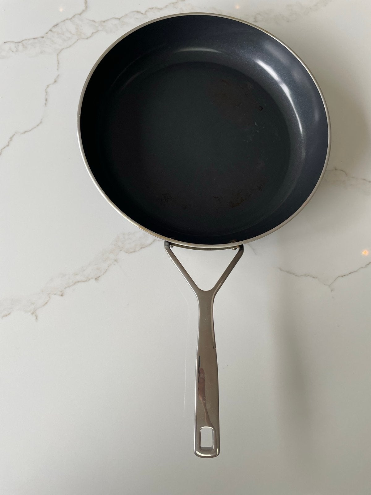 Demeyere ceraforce Koekenpan 32cm, Huis en Inrichting, Keuken | Potten en Pannen, Ophalen, Koekenpan, Demeyere, Gebruikt