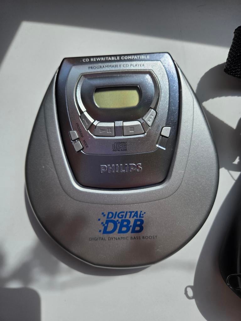Philips AZ7901 Draagbare CD-speler Zilver - Discman, Audio, Tv en Foto, Walkmans, Discmans en Minidiscspelers, Ophalen of Verzenden