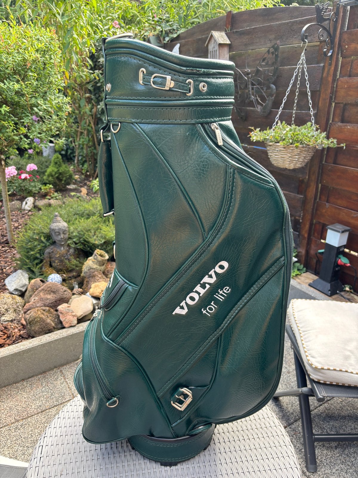 Vintage Groene Golf Tas - Volvo for Life & Grand Golf, Ophalen of Verzenden, Gebruikt, Tas, Overige merken