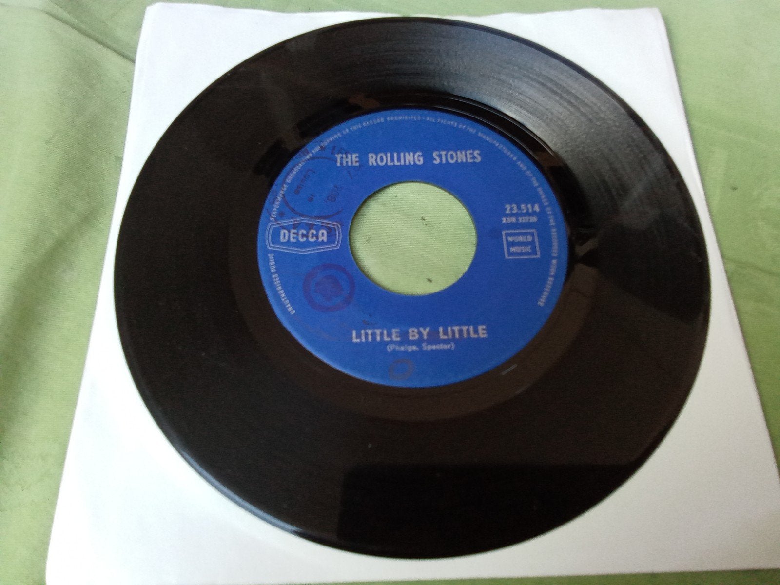 The Rolling Stones.     Not fade away. # little by little, Cd's en Dvd's, Vinyl Singles, Verzenden, Gebruikt, 7 inch, Pop