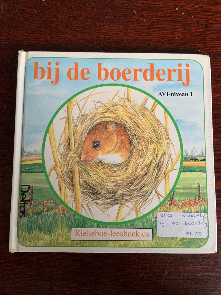 Bij de boerderij - Kiekeboe leesboekje, Ophalen of Verzenden, Non-fictie