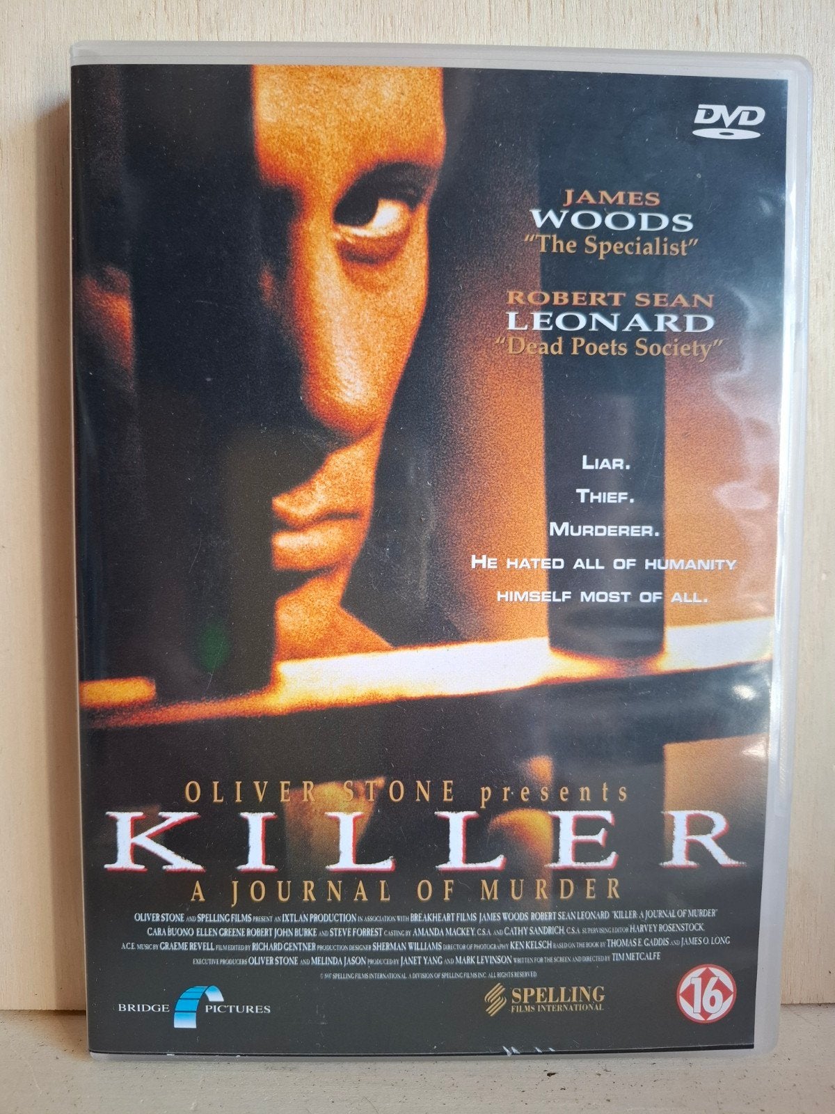 Killer: A Journal of Murder
(1995) Thriller/Misdaad ‧ DVD, Vanaf 16 jaar, Ophalen of Verzenden, Zo goed als nieuw, Maffia en Misdaad