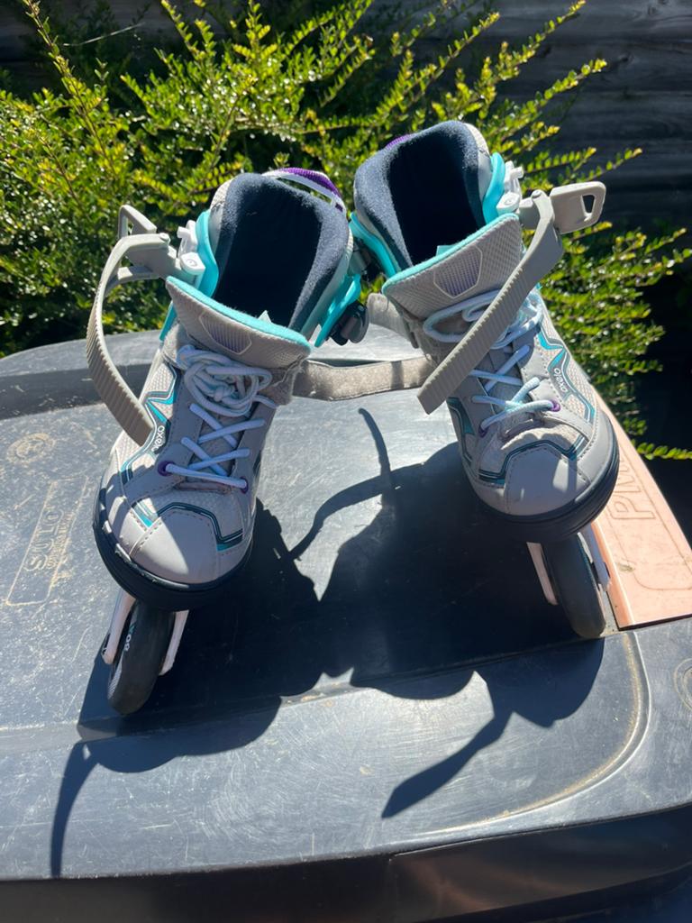 Te koop skeelers voor maat 32 t/ 35, Sport en Fitness, Skeelers, Ophalen, Zo goed als nieuw