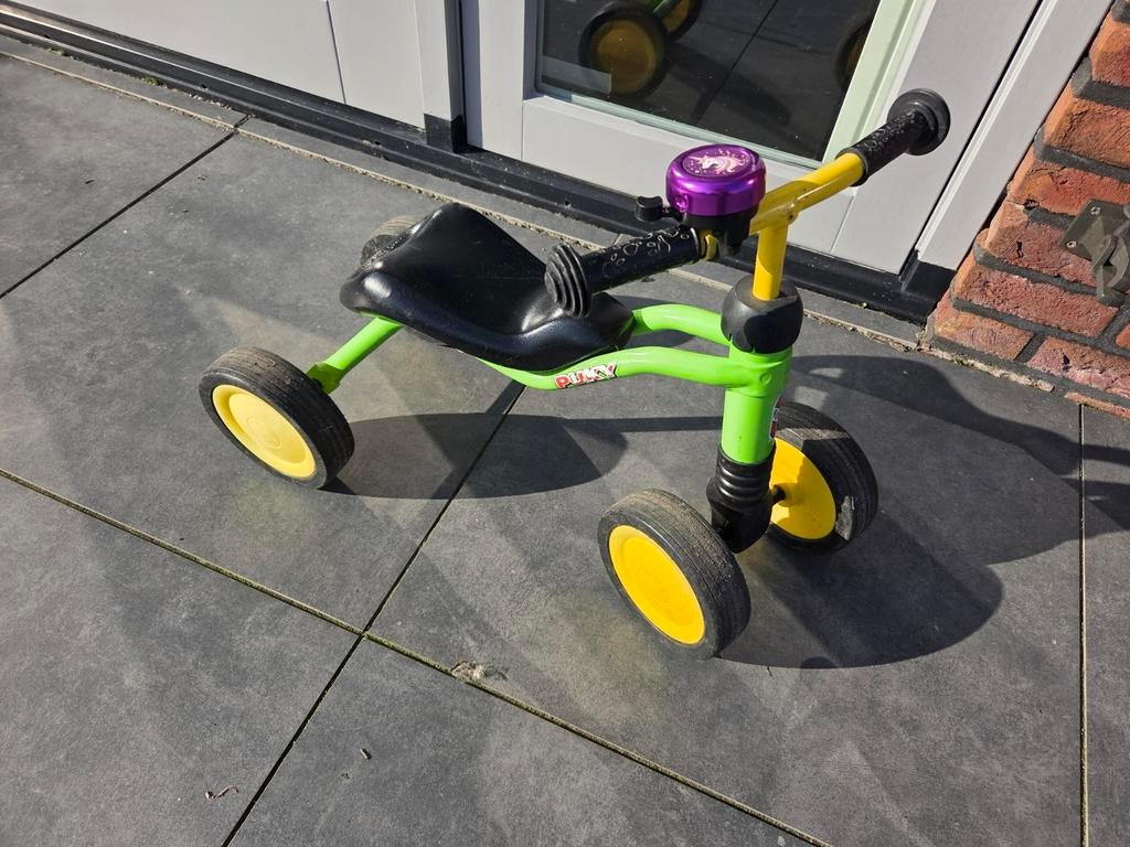 Puky fietsje, Ophalen