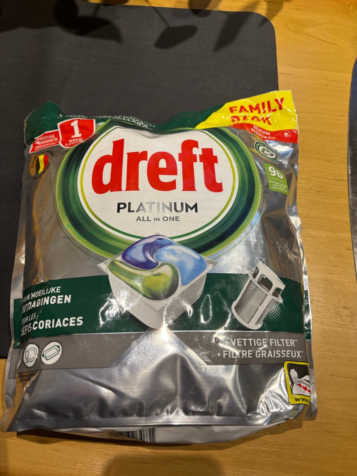Dreft Platinum All in One Vaatwastabletten - Family Pack, Ophalen, Nieuw, Minder dan 85 cm