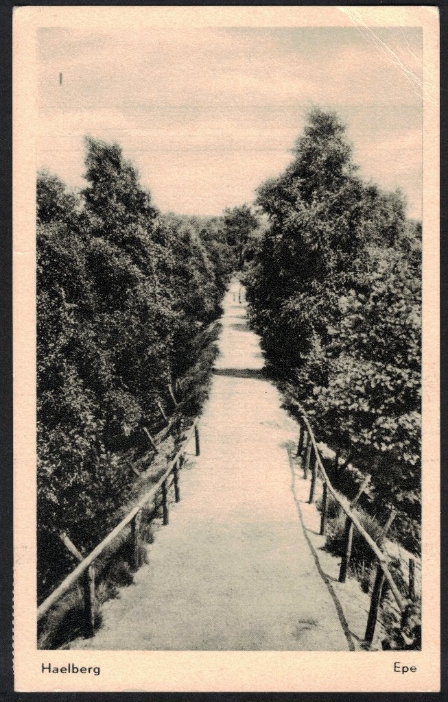 Epe, Haelberg., Verzamelen, Ophalen of Verzenden, 1940 tot 1960, Gelopen, Gelderland