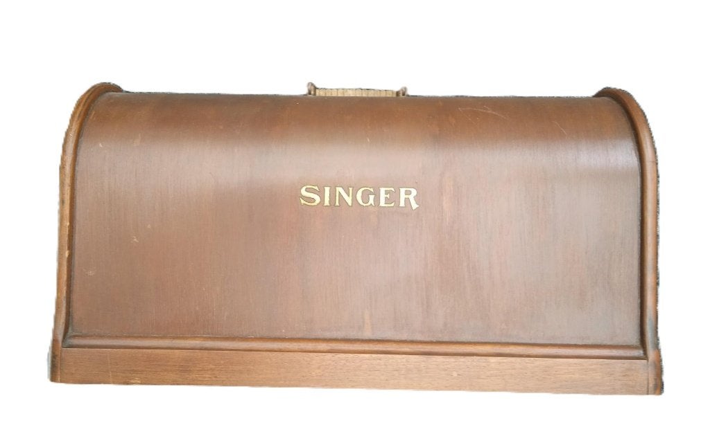 Antiek houten kap voor een Singer naaimachine, Ophalen of Verzenden