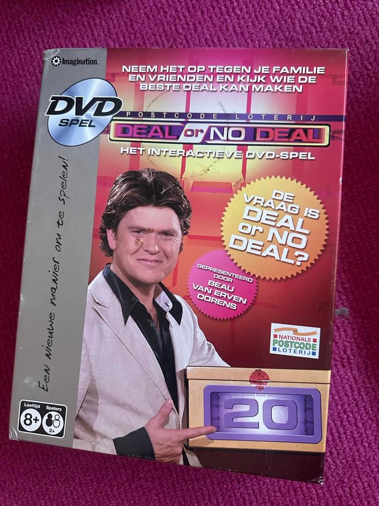 Deal or No Deal DVD Spel - Interactief met Beau, Vanaf 9 jaar, Ophalen of Verzenden, Gebruikt
