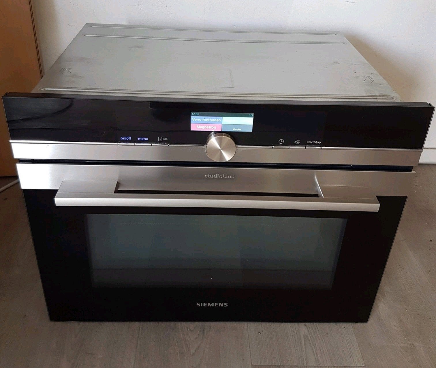 Luxe SIEMENS StudioLine combi oven/magnetron nette staat!, Witgoed en Apparatuur, Ovens, Ophalen, 45 tot 50 cm, 60 cm of meer