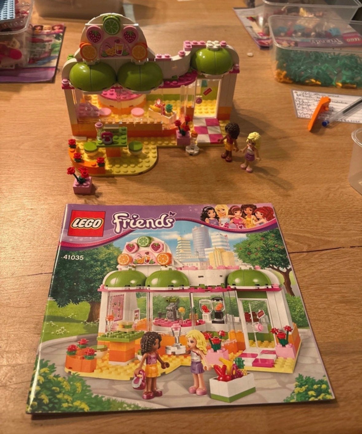 LEGO Friends 41035 Heartlake Juicebar compleet, Lego, Friends, Ophalen of Verzenden, Zo goed als nieuw
