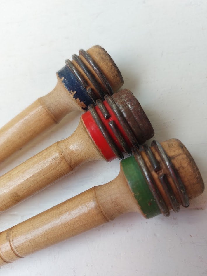 Houten spoelen SET, Antiek en Kunst, Ophalen of Verzenden