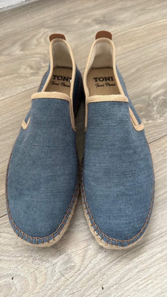 Toms schoenen, maat 43, Blauw, Nieuw, Ophalen of Verzenden, Espadrilles of Moccasins
