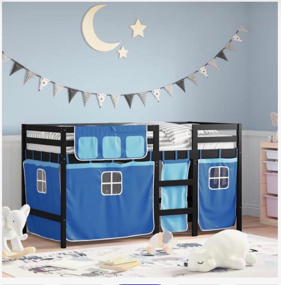 Kindren bed, Ophalen, Eenpersoons, 190 cm of minder, Zo goed als nieuw