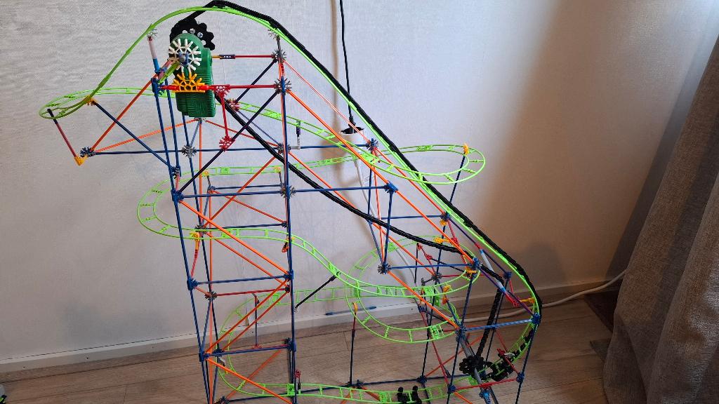 Knex achtbaan, Ophalen, Zo goed als nieuw, K'nex