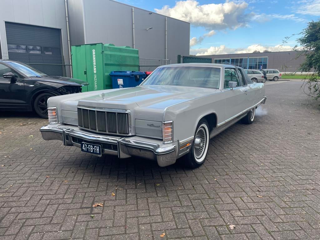 Lincoln Continental 7.5 AUT 1976 Wit, Auto's, Lincoln, Automaat, Achterwielaandrijving, 8 cilinders, 2498 kg