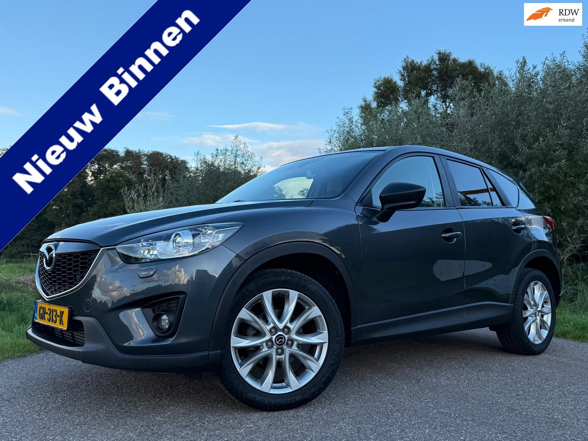 Mazda CX-5 2.2D HP GT-M 4WD Automaat | BOSE | Camera | Leder, Auto's, Automaat, Dealer onderhouden, Gebruikt, 2000 kg