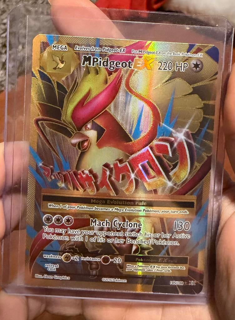 M pidgeot ex 105, Ophalen