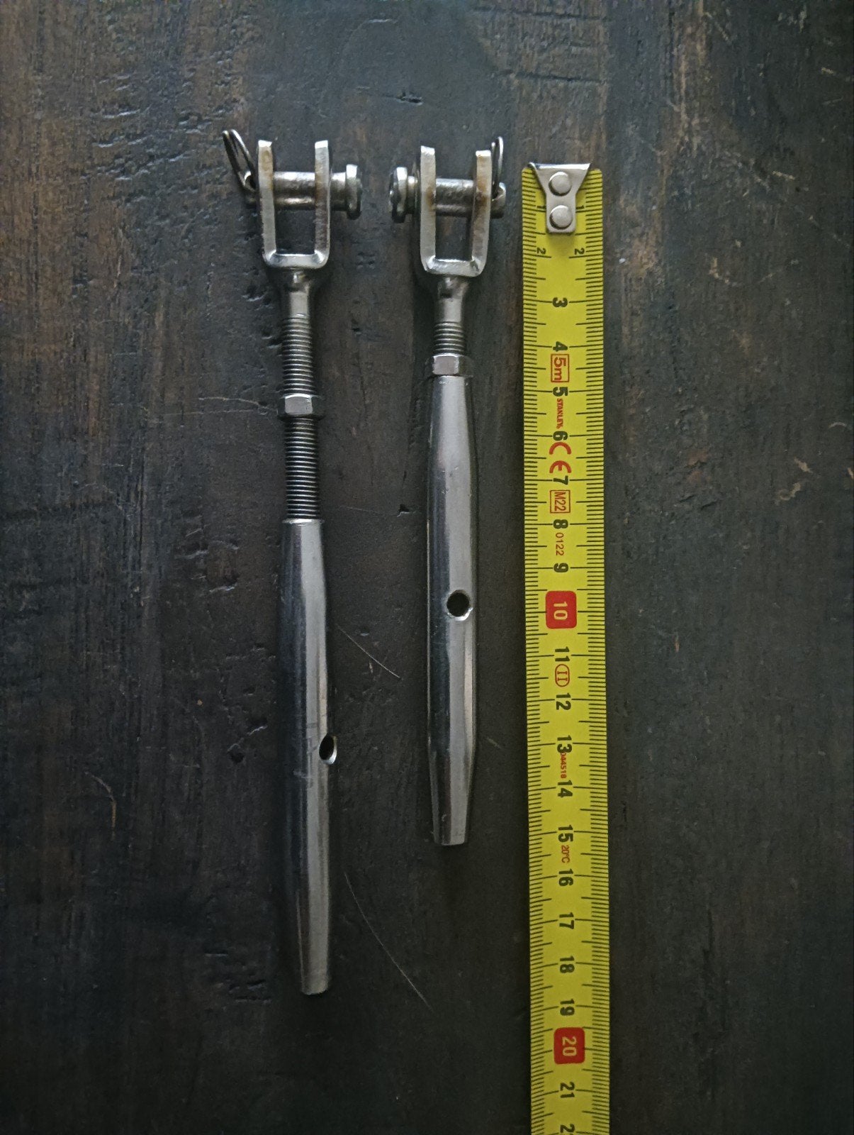 Stagspanners / Railling spanners RVS, Watersport en Boten, Ophalen of Verzenden, Gebruikt, Gereedschap
