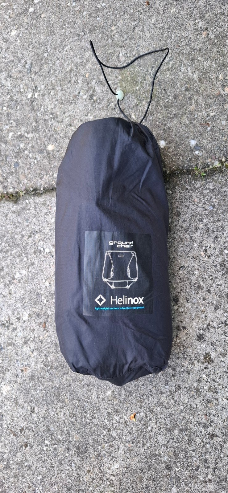 Helinox Ground Chair - Zeer nette lichtgewicht campingstoel, Ophalen of Verzenden, Zo goed als nieuw, Campingstoel