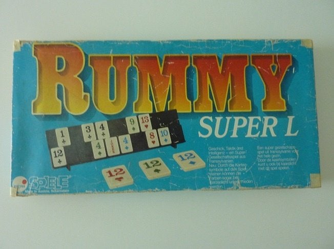 spel RUMMY L bordspel Transsylvanië met 8 jokers, Vijf spelers of meer, Ophalen, Gebruikt
