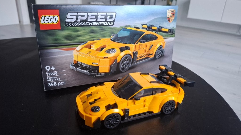 Lego Speed Champions 77239 Porsche 911 GT3 RS, Lego, Zo goed als nieuw, Inclusief extra onderdelen, Complete set